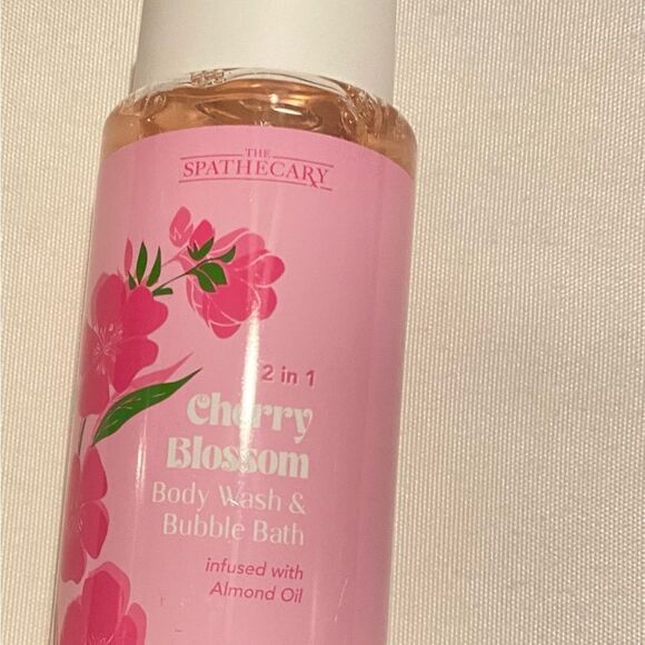 🛍️ Spathecary 2in Cherry Blossom Body
Wash and Bubble Bath10 OZ💥 - Picture 4 of 9